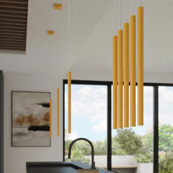 Lampa wisząca PASTELO 1 żółta SL.2137