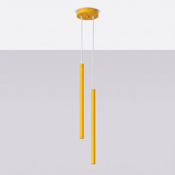 Lampa wisząca PASTELO 2 żółta SL.2138