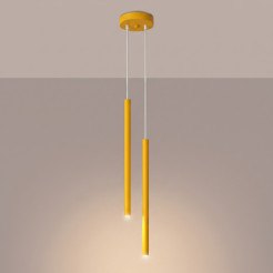 Lampa wisząca PASTELO 2 żółta SL.2138