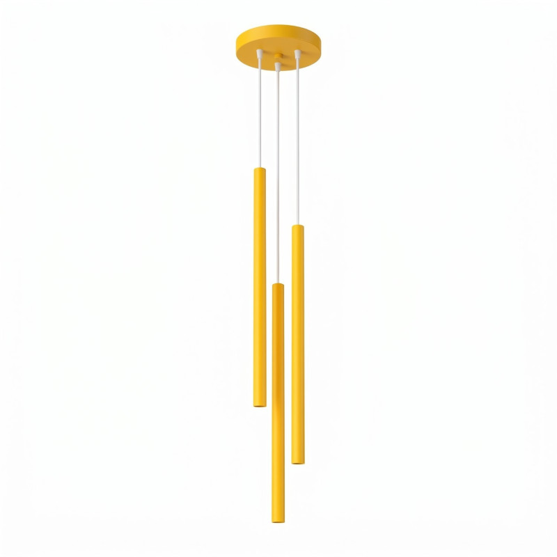 Lampa wisząca PASTELO 3P żółta SL.2139