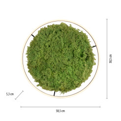 15392-66 GREEN RITUS LAMPA SUFITOWA NATURALNY MECH