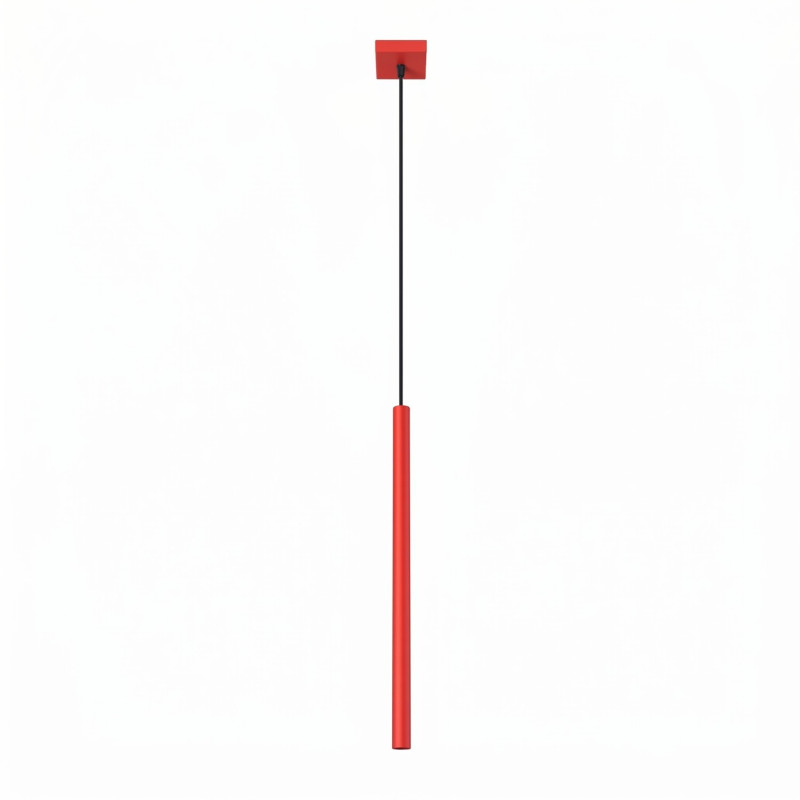 Lampa wisząca PASTELO 1 czerwona SL.2141