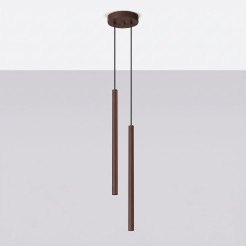 Lampa wisząca PASTELO 2 brązowa SL.2146