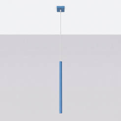 Lampa wisząca PASTELO 1 błękitna SL.2149
