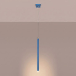 Lampa wisząca PASTELO 1 błękitna SL.2149