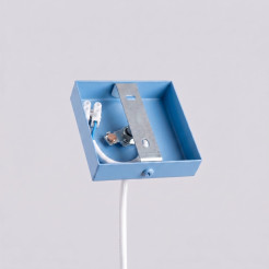 Lampa wisząca PASTELO 1 błękitna SL.2149