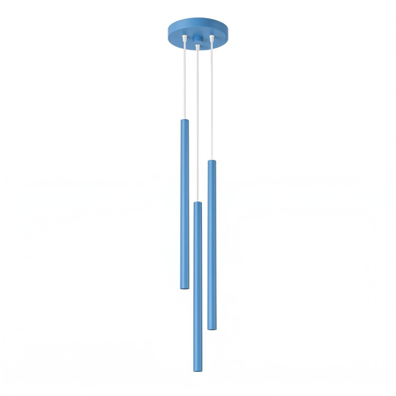 Lampa wisząca PASTELO 3P błękitna SL.2151