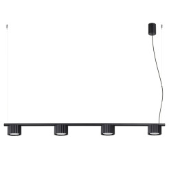Żyrandol AURA 4 czarna Gx53 SL.2696