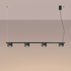 Żyrandol AURA 4 czarna Gx53 SL.2696