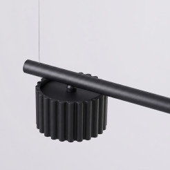Żyrandol AURA 4 czarna Gx53 SL.2696