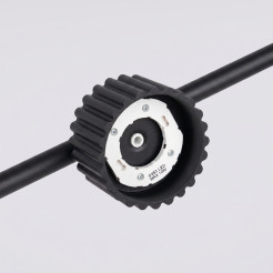 Żyrandol AURA 4 czarna Gx53 SL.2696