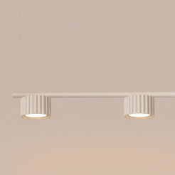 Żyrandol AURA 4 beżowa Gx53 SL.2697