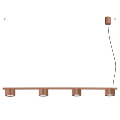 Żyrandol AURA 4 mocca Gx53 SL.2700