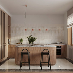 Żyrandol AURA 4 mocca Gx53 SL.2700