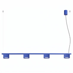 Żyrandol AURA 4 ultramaryna Gx53 SL.2701