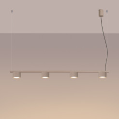 Żyrandol AURA 4 taupe Gx53 SL.2702