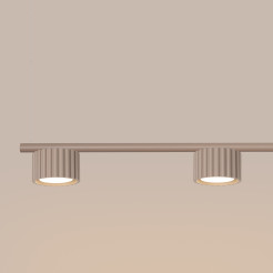 Żyrandol AURA 4 taupe Gx53 SL.2702