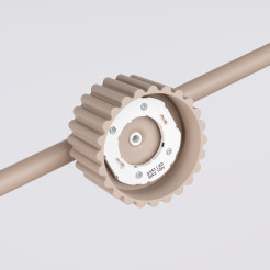 Żyrandol AURA 4 taupe Gx53 SL.2702