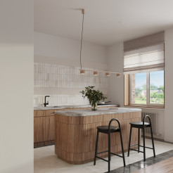Żyrandol AURA 4 taupe Gx53 SL.2702