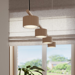 Żyrandol AURA 4 taupe Gx53 SL.2702