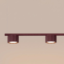 Żyrandol AURA 4 burgund Gx53 SL.2703