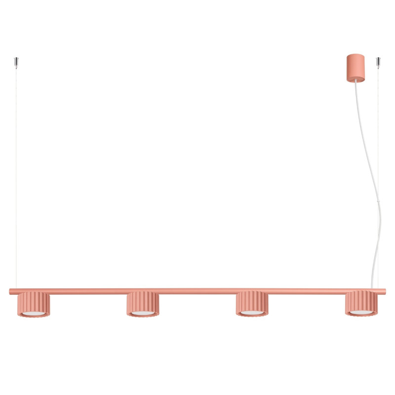 Żyrandol AURA 4 brzoskwiniowa Gx53 SL.2704