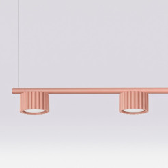 Żyrandol AURA 4 brzoskwiniowa Gx53 SL.2704