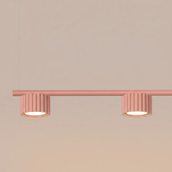 Żyrandol AURA 4 brzoskwiniowa Gx53 SL.2704