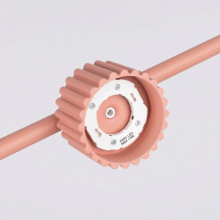 Żyrandol AURA 4 brzoskwiniowa Gx53 SL.2704