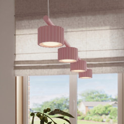 Żyrandol AURA 4 różowa Gx53 SL.2705