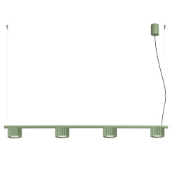 Żyrandol AURA 4 szałwiowa Gx53 SL.2706