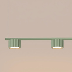Żyrandol AURA 4 szałwiowa Gx53 SL.2706