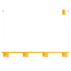 Żyrandol AURA 4 żółta Gx53 SL.2707