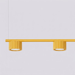 Żyrandol AURA 4 żółta Gx53 SL.2707