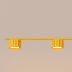 Żyrandol AURA 4 żółta Gx53 SL.2707