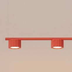 Żyrandol AURA 4 czerwona Gx53 SL.2708