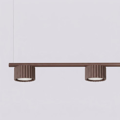 Żyrandol AURA 4 brązowa Gx53 SL.2709