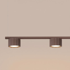 Żyrandol AURA 4 brązowa Gx53 SL.2709