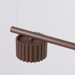 Żyrandol AURA 4 brązowa Gx53 SL.2709