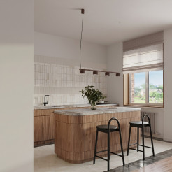 Żyrandol AURA 4 brązowa Gx53 SL.2709