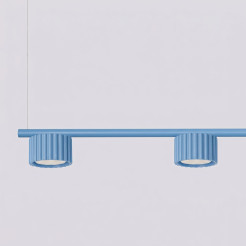 Żyrandol AURA 4 błękitna Gx53 SL.2710