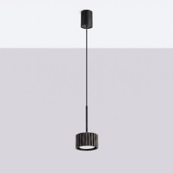 Lampa wisząca AURA 1 czarna Gx53 SL.2677