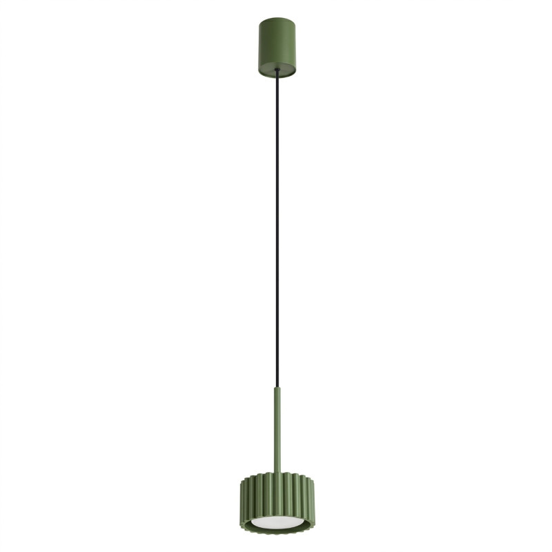 Lampa wisząca AURA 1 zielona oliwka Gx53 SL.2679
