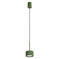Lampa wisząca AURA 1 zielona oliwka Gx53 SL.2679