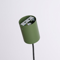 Lampa wisząca AURA 1 zielona oliwka Gx53 SL.2679