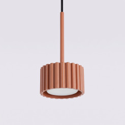 Lampa wisząca AURA 1 ochra czerwona Gx53 SL.2680
