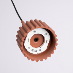 Lampa wisząca AURA 1 ochra czerwona Gx53 SL.2680