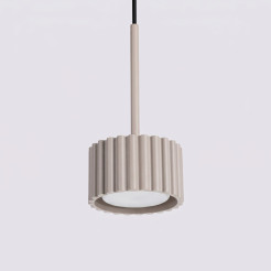 Lampa wisząca AURA 1 taupe Gx53 SL.2683