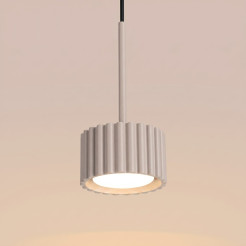 Lampa wisząca AURA 1 taupe Gx53 SL.2683