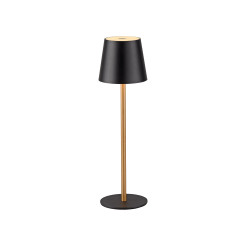 19250-68 EURIA LAMPA STOŁOWA CZARNY/ZŁOTY